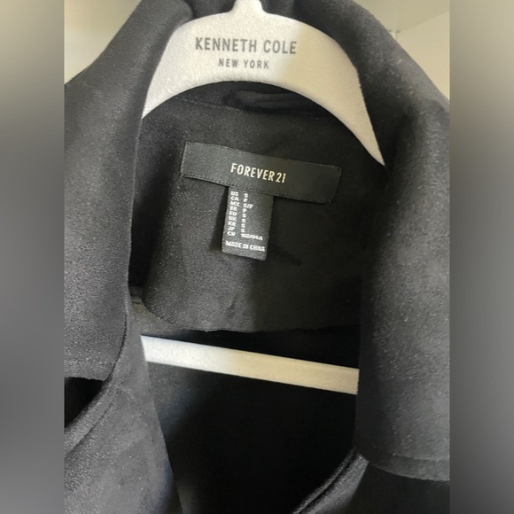 Forever 21 black leather Jacket size S new without tag - Picture 4 of 5